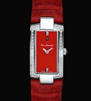 EN026DL.603 Red with Diamonds and Leather