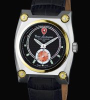 EN005DL.401 Black with Gold and Diamonds