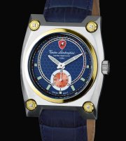 EN005DL.404 Blue with Gold and Diamonds